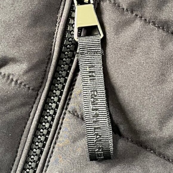 Lauren Ralph Lauren Women's Hooded Stretch Puffer Black Vest Medium NWT $150 - Picture 4 of 16